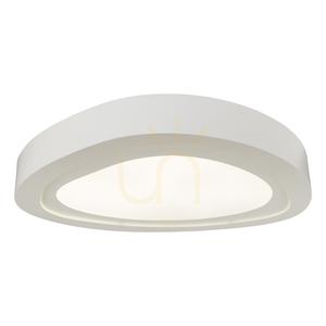 Stropní svítidlo Cloud, včetně 1 ks LED 3000 K 66 W, bílý kov, 80 cm small 0