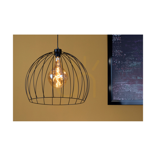 Kontrola Závěsné svítidlo Britop Coop 1882904, černé, 1×E27, Ø49 cm
