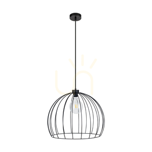 Závěsné svítidlo Britop Coop 1882904, černé, 1×E27, Ø49 cm small 0