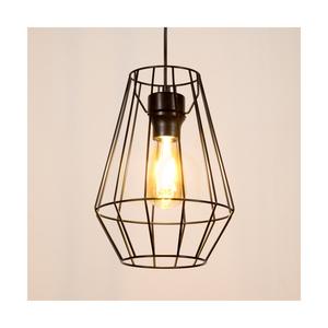 Závěsné svítidlo Endorfina, 3xE27, Max. 60 W, černý kov / černý PVC kabel, Ø 45 cm small 2