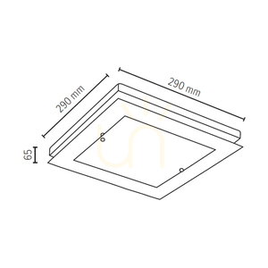 Nástěnné svítidlo Finn, 1xLED, 2700 K, 14 W, bukové a ořechové dřevo / bílé průhledné sklo, 29 cm small 2