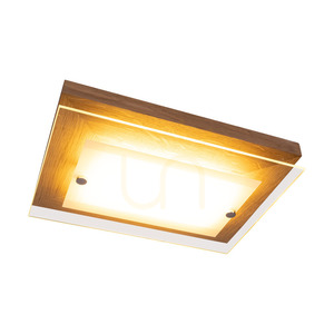 Nástěnné svítidlo Finn 1xLED 2700 K 10 W, olejovaný dub / chromovaný kov / bílé sklo, 29 cm small 1