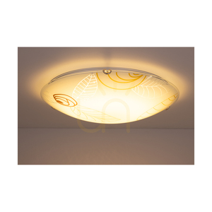 Stropní svítidlo Indiana, včetně 1 ks LED 2700 K 30 W, chromovaný kov / bílý skleněný stínidlo, Ø 50 cm small 5