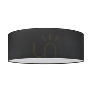 Stropní svítidlo Josefina, 1xLED, 2700 K, 18 W, bílý kov / antracitový stínidlo, Ø 38 cm small 0