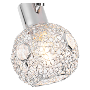 Stropní svítidlo Lena, 2xG9, Max. 28 W, chrom/průhledný kov, 29,5 cm small 2