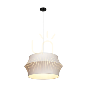 Závěsné svítidlo Lotus, 1xE27, Max. 60 W, černý kov / průhledný PVC kabel / šedé stínidlo, Ø 57 cm small 3