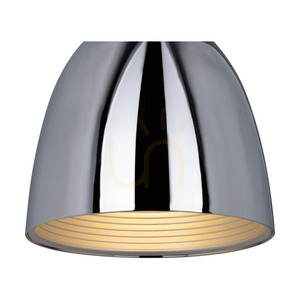 Závěsné svítidlo Mads, 1xE27, Max. 60 W, chromovaný kov / průhledný PVC kabel, Ø 30 cm small 2