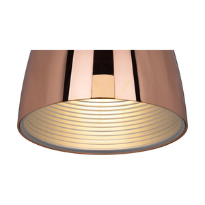 Závěsné svítidlo Mads, 1xE27, Max. 60 W, kabel z mědi a průhledného PVC, Ø 30 cm small 2