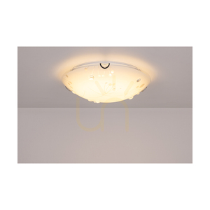 Stropní svítidlo Maryland, včetně 1 ks LED 2700 K 13 W, chromovaný kov / bílý skleněný stínidlo, Ø 30 cm small 4