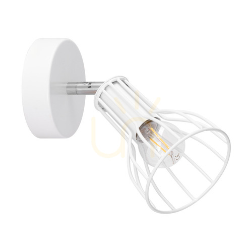 Kontrola Nástěnné svítidlo Megan 1xE14 Max. 40 W, bílý kov, 18 cm