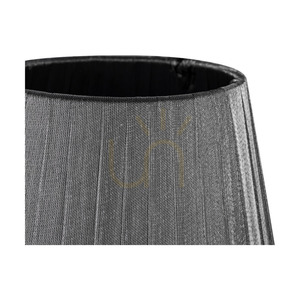 Stolní lampa Mila Wood, 1xE14, Max. 25 W, bříza/černý kov/černý PVC kabel/stříbrný stínidlo, Ø 14 cm small 3
