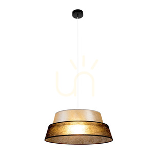 Závěsné svítidlo Nevoa, 1xE27, Max. 60 W, černý kov / průhledný PVC kabel / stříbrno-černý stínidlo, Ø 50 cm small 2