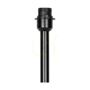 Stojací lampa Nevoa 1xE27 Max. 40 W, černý kov / černý PVC kabel / černý-zlatý-stříbrný stínidlo, Ø 55 cm small 1