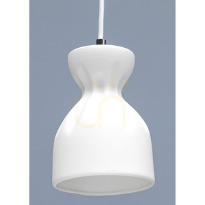 Závěsné svítidlo Noelle, 7xE14, Max. 40 W, chromovaný kov / bílé keramické stínidlo, Ø 38 cm small 3
