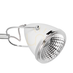 Nástěnné svítidlo Oliver, včetně 1x LED žárovky GU10 (max.. 6 W), bílý/chromovaný kov, 21 cm small 2