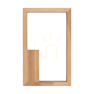 Nástěnné svítidlo Ramme „In&amp;Out“, 1×LED, 3000 K, 28 W, olejovaný dub, s dotykovým stmívačem, 32 cm small 1