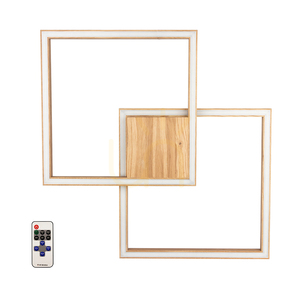 Stropní svítidlo Ramme, 1xLED, 3000 K, 48 W, olejovaný dub, s dálkovým ovládáním, 64 cm small 0