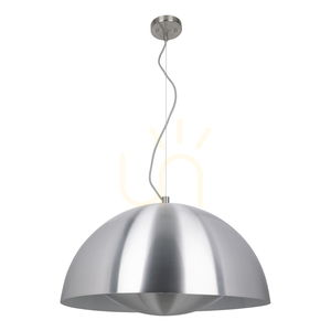 Závěsné svítidlo Ray, včetně 1x LED 3000 K 28 W, hliníkový kov / průhledný PVC kabel, Ø 66 cm small 0