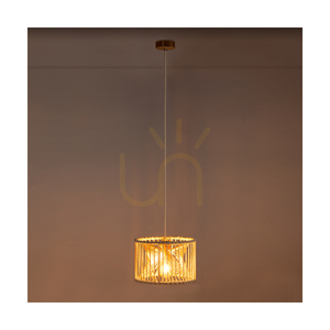 Závěsné svítidlo Reve, 1xE27, Max. 15 W LED, olejovaný dub/přírodní, opletený kabel/krémově zbarvená opletená bavlněná šňůra, Ø 30 cm small 2