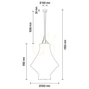 Reve 3xE27 Max. 15W LED závěsné svítidlo, olejovaný dub/přírodní, pletený kabel/krémově zbarvená pletená bavlněná šňůra, Ø 65 cm small 2