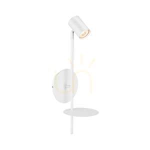 Nástěnné svítidlo Rogna, 1xGU10, Max. 50 W, bílý kov, 19,5 cm small 0