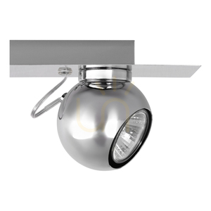 Stropní svítidlo Sergio, včetně 2 objímek GU10, max.. 50 W, chromovaný kov, 45 cm small 2