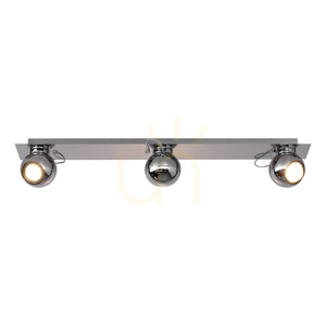 Stropní svítidlo Sergio, včetně 3 objímek GU10, max.. 50 W, chromovaný kov, 85,5 cm small 1