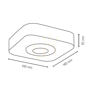 Stropní svítidlo Sunniva, včetně 1x LED 3000 K 5 W, bukové a ořechové dřevo / saténový kov, 14 cm small 2