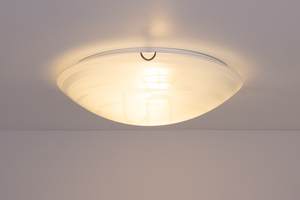 Stropní svítidlo Sydney, 2xE27, Max. 60 W, chromovaný kov / bílé skleněné stínidlo, Ø 40 cm small 3