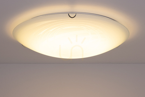 Stropní svítidlo Sydney, včetně 1 ks LED žárovky 2700 K, 30 W, chromovaný kov / bílý skleněný stínidlo, Ø 50 cm small 3
