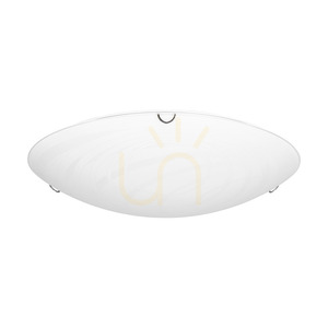 Stropní svítidlo Sydney, včetně 1 ks LED žárovky 2700 K, 18 W, chromovaný kov / bílý skleněný stínidlo, Ø 40 cm small 0