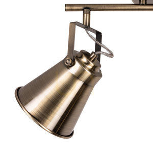 Stropní svítidlo Tekla, 2xE27, Max. 60 W, kovová patina, 39 cm small 2
