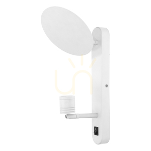 Nástěnné svítidlo Turid, 1xLED, 3100 K, 3 W, bílý kov, 16 cm small 0
