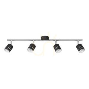 Stropní svítidlo Ulrika, 4xG9, Max. 28 W, chrom/černý kov, 82 cm small 0