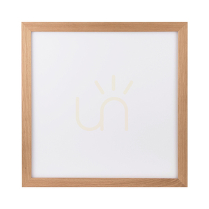 Stropní svítidlo Vivica Square, 1xLED, 2700–6200 K, 46 W, olejovaný dub / bílý skleněný stínidlo s dálkovým ovládáním, 62 cm small 0