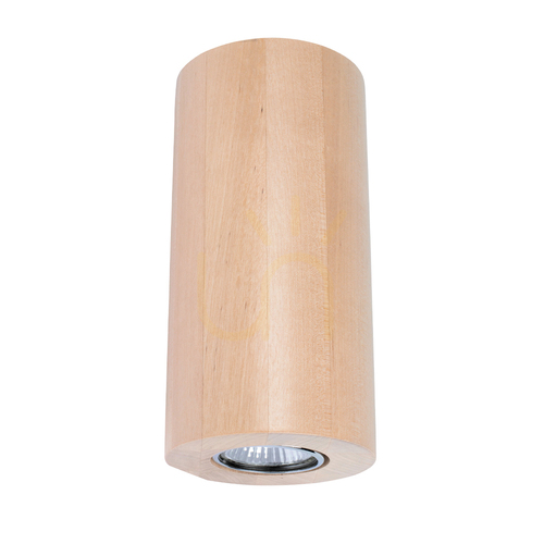 Kontrola Kulaté nástěnné svítidlo Wooddream, 2xGU10, Max. 6 W, bříza, Ø 10 cm