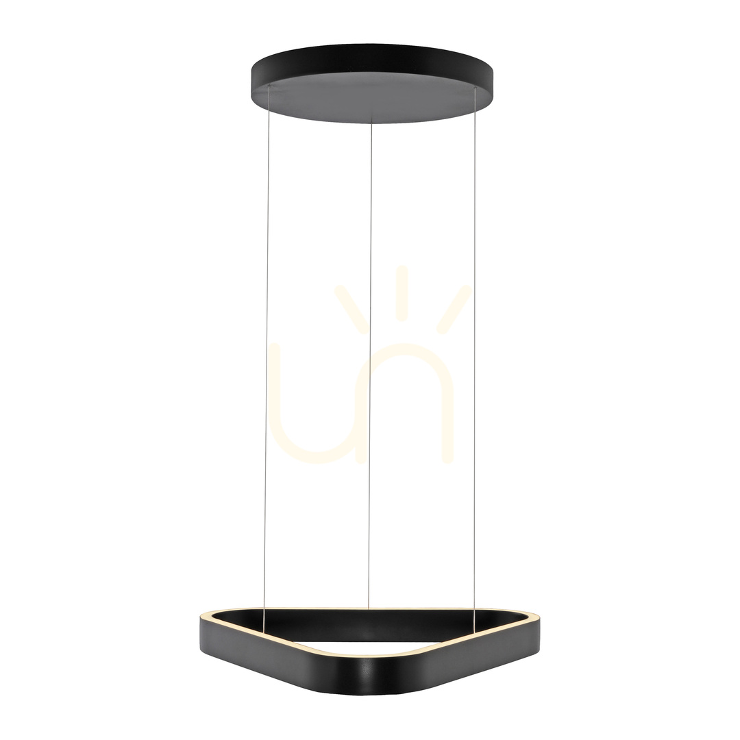 Pohled Q-STRETTO 2690-18 Černé závěsné svítidlo s 2 LED diodami Q-STRETTO 2690-18 Černé závěsné svítidlo s 2 LED diodami