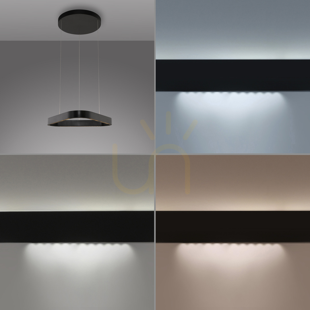 Náhled Q-STRETTO 2690-18 Černé závěsné svítidlo s 2 LED diodami Q-STRETTO 2690-18 Černé závěsné svítidlo s 2 LED diodami
