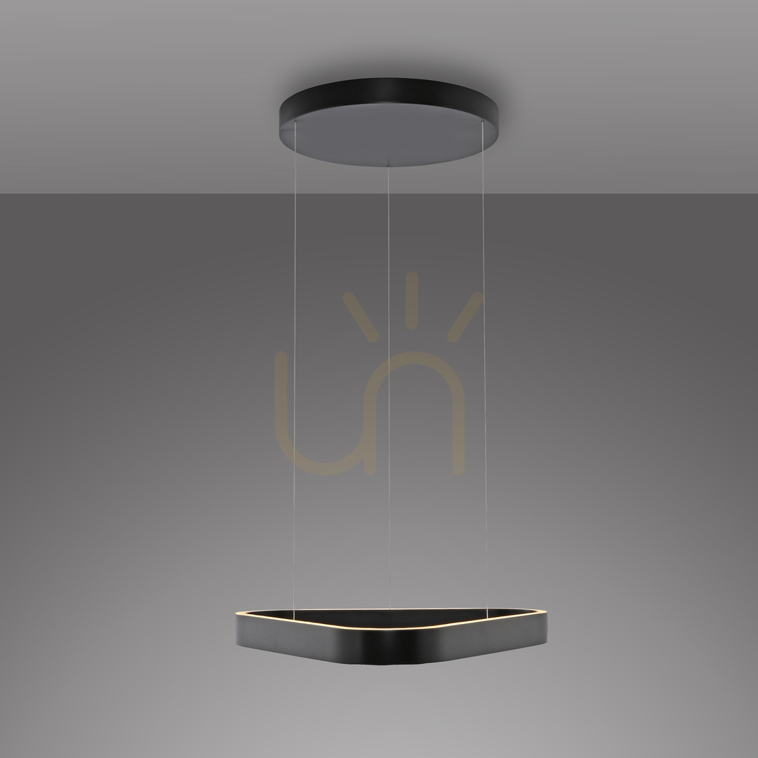 Zobrazit Q-STRETTO 2690-18 Černé závěsné svítidlo s 2 LED diodami Q-STRETTO 2690-18 Černé závěsné svítidlo s 2 LED diodami