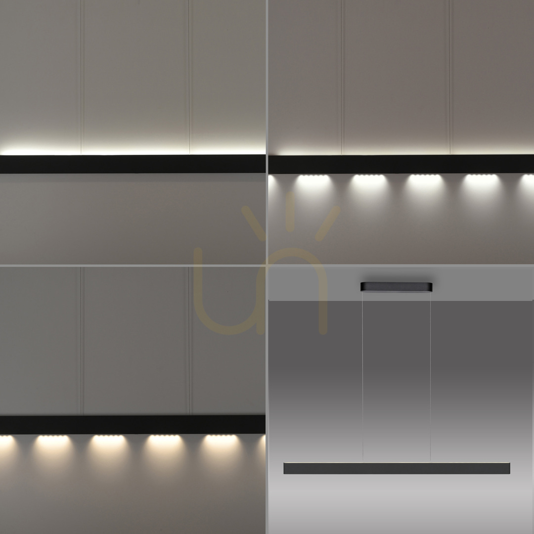 Pohled Q-STRETTO 2687-18 Černé závěsné svítidlo s 2 LED diodami Q-STRETTO 2687-18 Černé závěsné svítidlo s 2 LED diodami