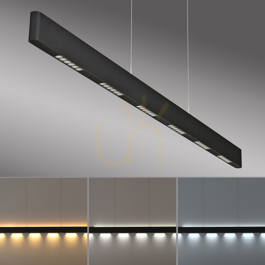 Pohled Q-STRETTO 2687-18 Černé závěsné svítidlo s 2 LED diodami Q-STRETTO 2687-18 Černé závěsné svítidlo s 2 LED diodami