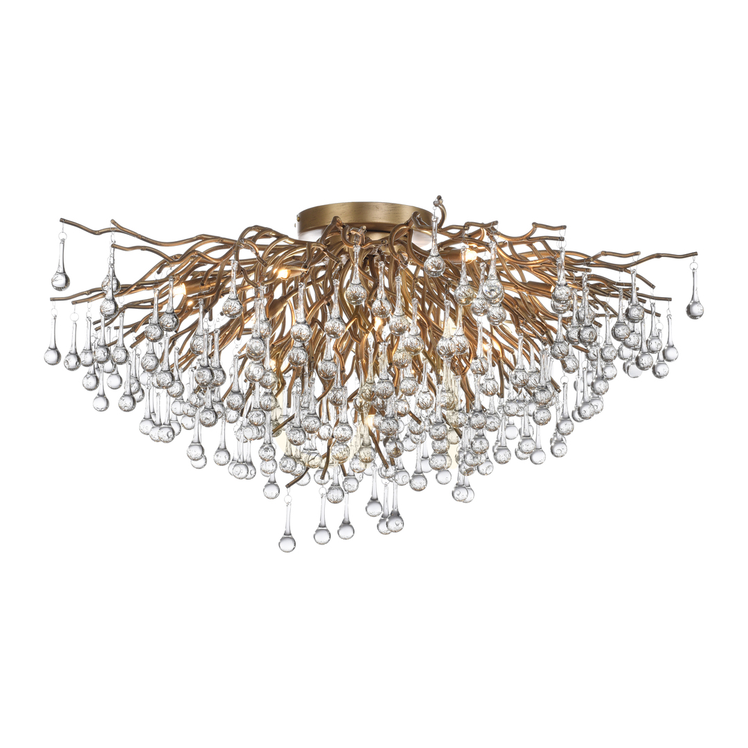 Náhled Stropní svítidlo ICICLE 8092-11, mosaz, 14xG9 Stropní svítidlo ICICLE 8092-11, mosaz, 14xG9