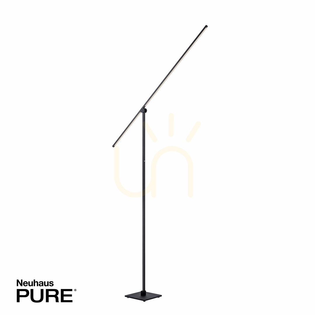 Pohled Stojací lampa PURE-GRAFO 407-18, černá, 1xLED Stojací lampa PURE-GRAFO 407-18, černá, 1xLED