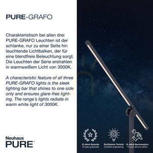 Stojací lampa PURE-GRAFO 407-18, černá, 1xLED 3 Stojací lampa PURE-GRAFO 407-18, černá, 1xLED small 3