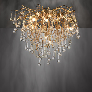 Stropní svítidlo ICICLE 8091-11, mosaz, 9xG9 5 Stropní svítidlo ICICLE 8091-11, mosaz, 9xG9 small 5