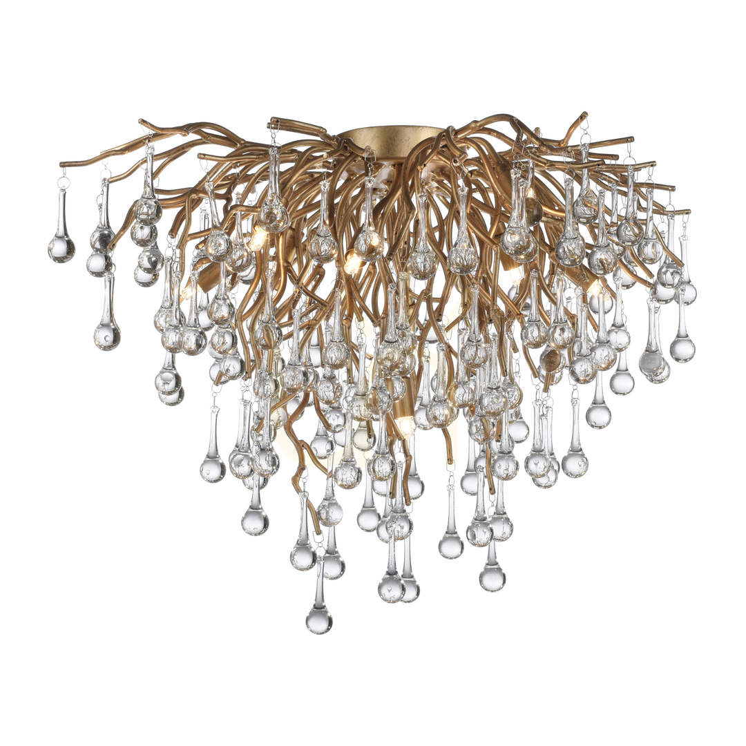Náhled Stropní svítidlo ICICLE 8091-11, mosaz, 9xG9 Stropní svítidlo ICICLE 8091-11, mosaz, 9xG9
