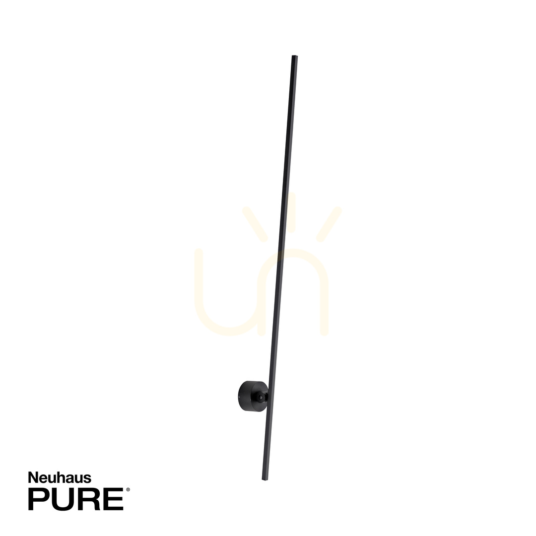 Pohled PURE-GRAFO 9407-18 Černá nástěnná lampa s 1 LED diodou PURE-GRAFO 9407-18 Černá nástěnná lampa s 1 LED diodou