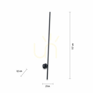 PURE-GRAFO 9407-18 Černá nástěnná lampa s 1 LED diodou 7 PURE-GRAFO 9407-18 Černá nástěnná lampa s 1 LED diodou small 7