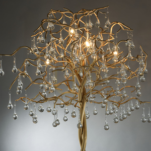 ICICLE 232-11 Mosazná stojací lampa, 5xG9 small 11