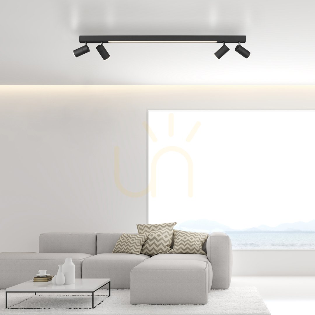 Náhled PURE-LINES 6121-13 Stropní svítidlo, antracitová, 5xLED PURE-LINES 6121-13 Stropní svítidlo, antracitová, 5xLED